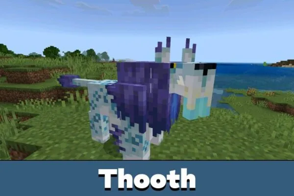 Thooth in Blast From The Past mod for Minecraft PE