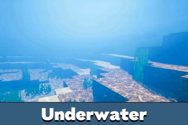 Underwater from Lotiif Visuals Shader for Minecraft PE
