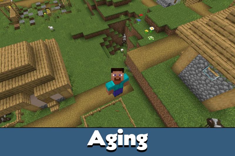 Download Aging Mod for Minecraft PE