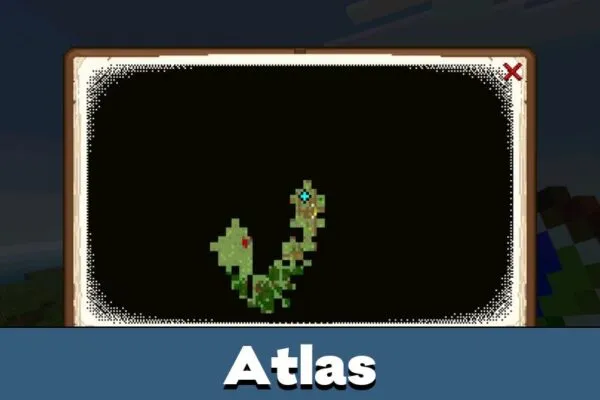 Atlas from Map Mod for Minecraft PE