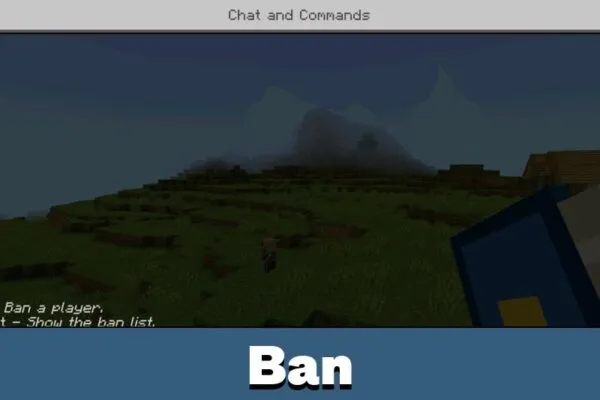 Ban from Elite Faction Mod for Minecraft PE