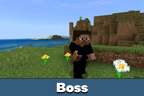 Boss from Mafia Mod for Minecraft PE