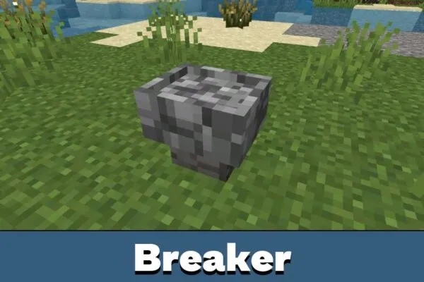 Breaker from Stone Age Mod for Minecraft PE