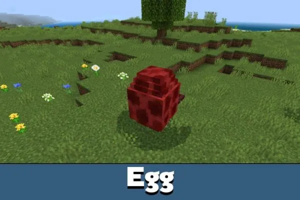 Egg from Vita Carnis The Giants Mod for Minecraft PE