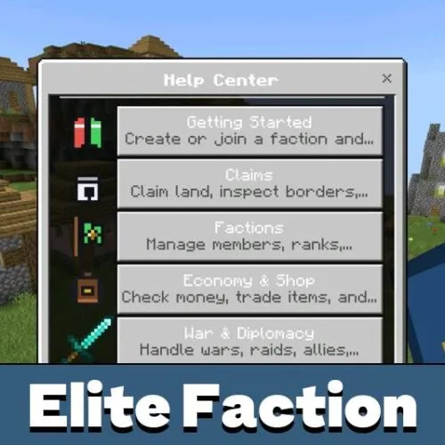 Elite Faction Mod for Minecraft PE