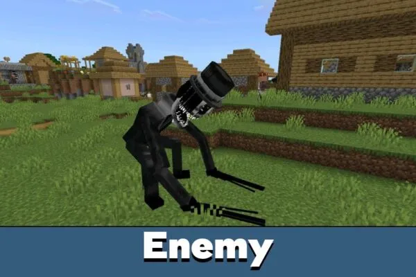 Enemy from The Silhouette mod for Minecraft PE