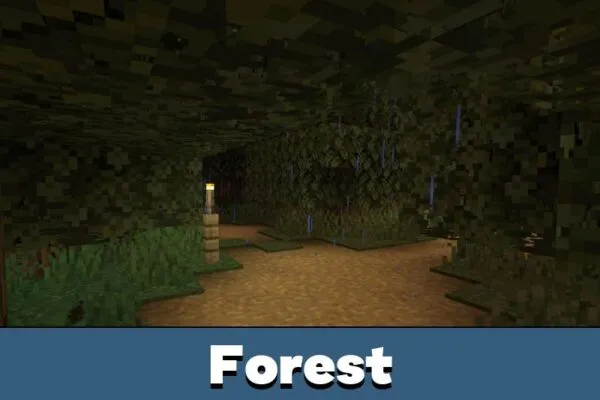 Forest from Poison Map for Minecraft PE