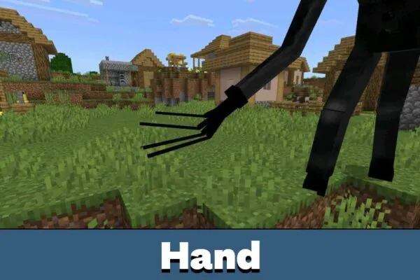 Hand from The Silhouette mod for Minecraft PE