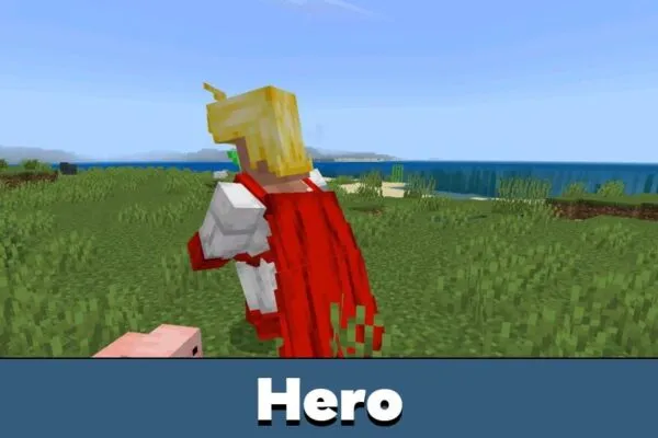 Hero from Omniville Mod for Minecraft PE