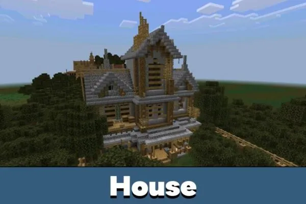 House from Poison Map for Minecraft PE