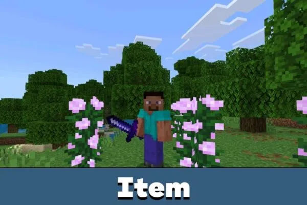 Item from Excalibur Mod for Minecraft PE