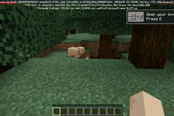Minecraft 26.30.28 gameplay