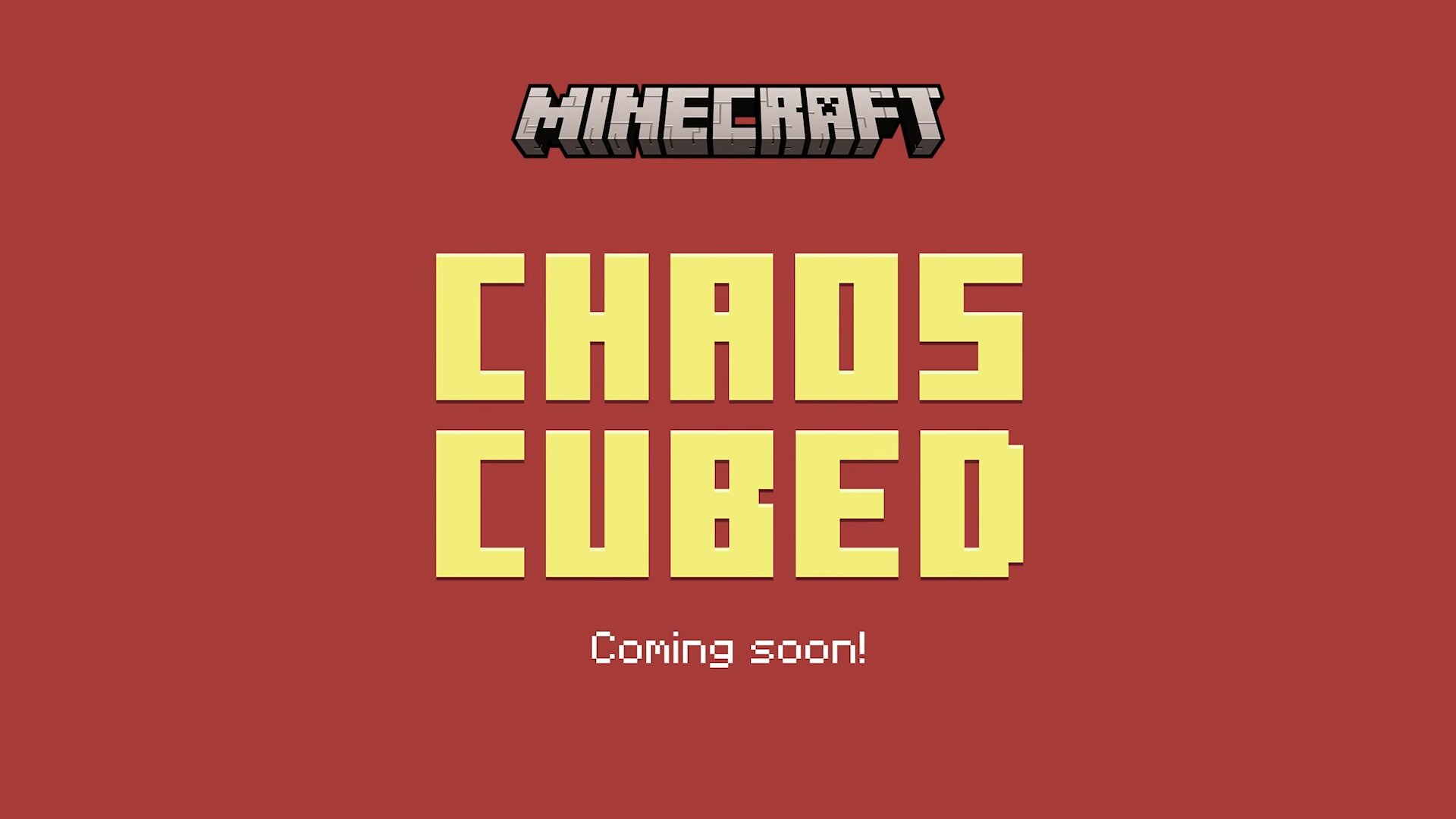 Chaos Cubed Release Date from Minecraft Live 2026