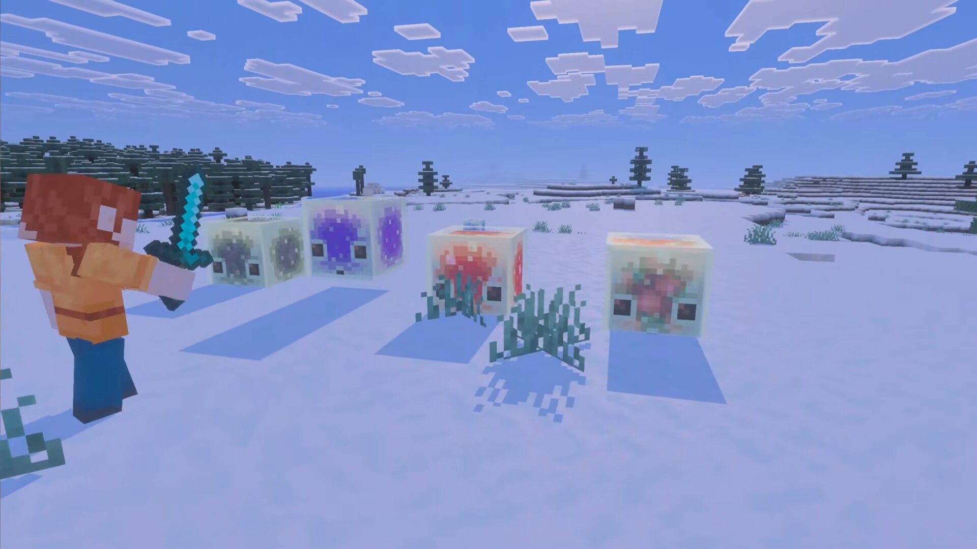 Mobs from Minecraft Live 2026