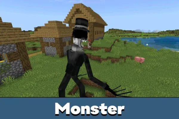 Monster from The Silhouette mod for Minecraft PE