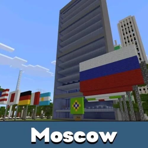 Moscow Map for Minecraft PE