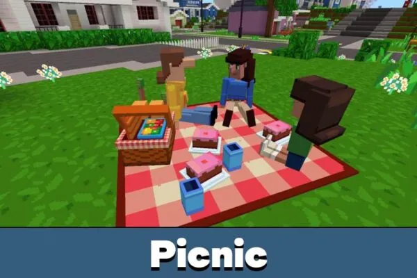 Picnic from Minions Mod for Minecraft PE