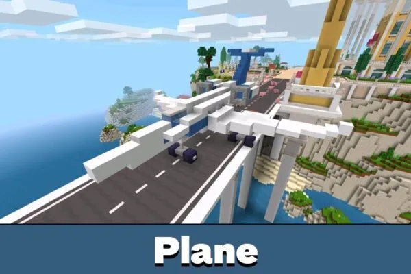 Plane from Minions Mod for Minecraft PE