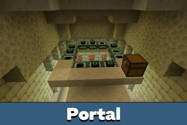 Portal from Mines Mod for Minecraft PE