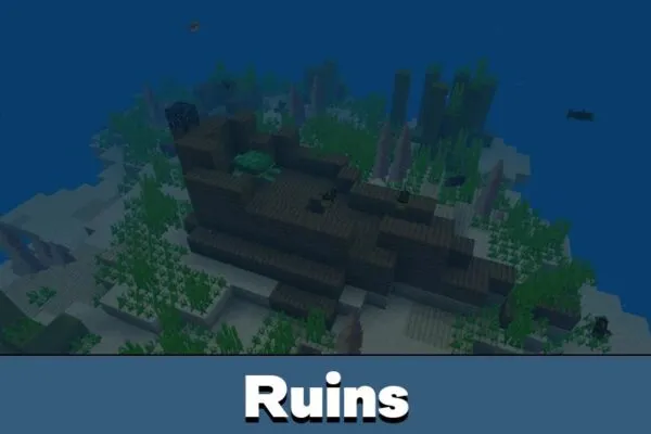 Ruins from Adrift Map for Minecraft PE