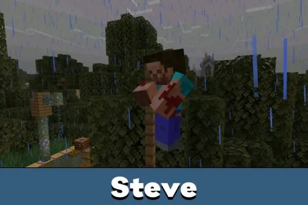 Steve from Poison Map for Minecraft PE