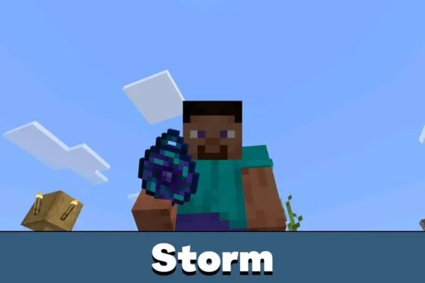 Storm from Amulets Mod for Minecraft PE