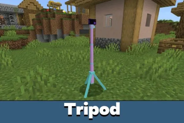 Tripod from Headcams Mod for Minecraft PE