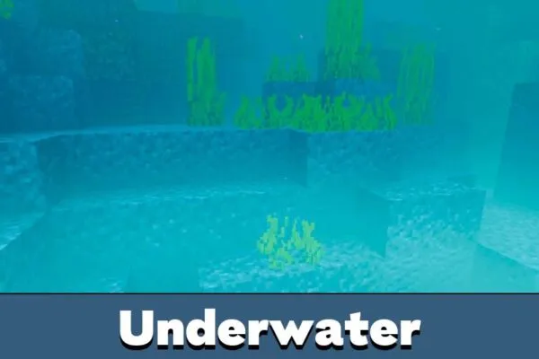 Underwater from Luvid Visuals Shader for Minecraft PE