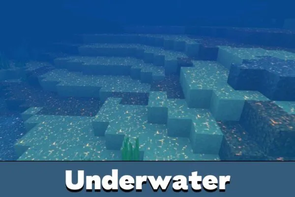 Underwater from Pasta Shader for Minecraft PE