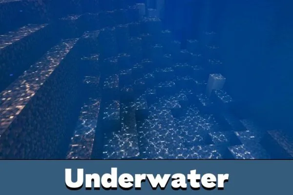 Underwater from Tigrex Visual Shader for Minecraft PE