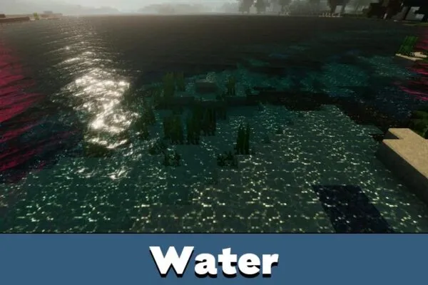 Water from Chara Visual Shader for Minecraft PE