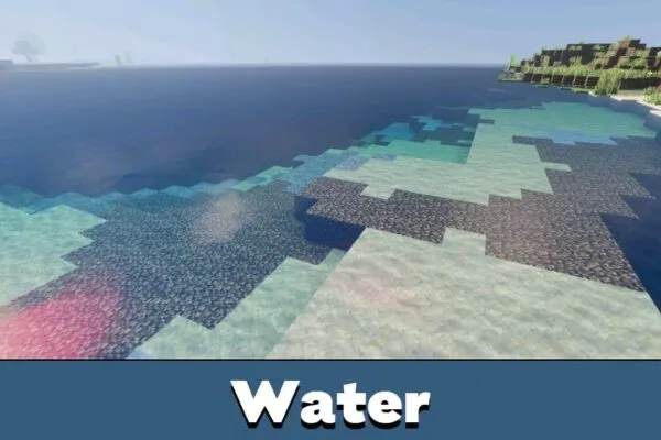 Water from Solace Visuals Shader for Minecraft PE