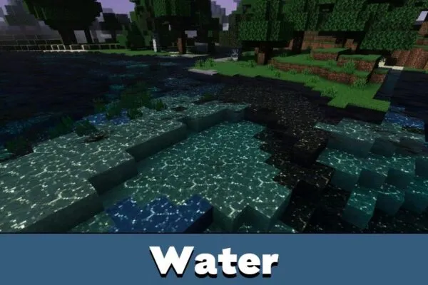 Water from Tigrex Visual Shader for Minecraft PE