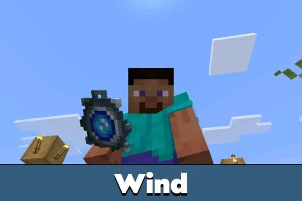 Wind from Amulets Mod for Minecraft PE