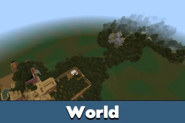 World from Poison Map for Minecraft PE