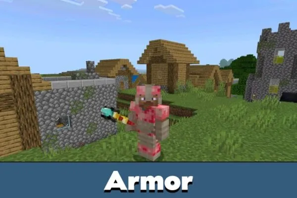 Armor from Twisted Lands Mod for Minecraft PE