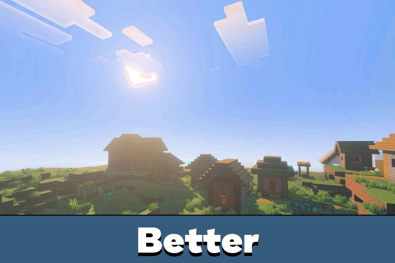 Download Better Vibrant Visuals Shader for Minecraft PE