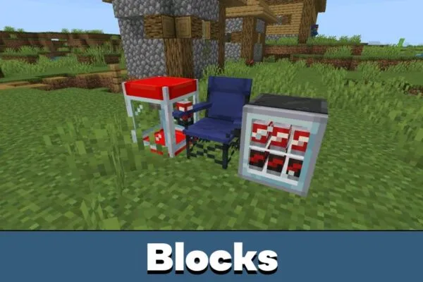 Blocks from MLB mod Minecraft PE
