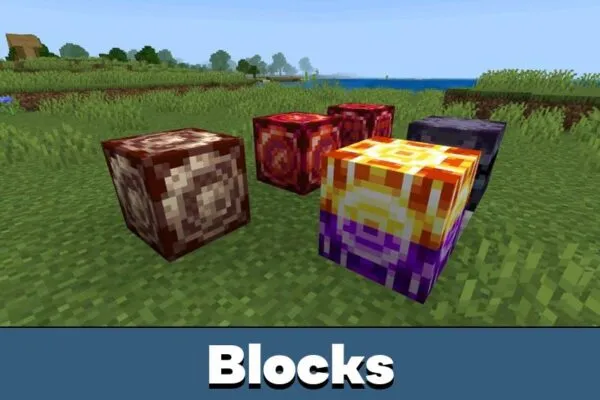 Blocks from Radishtopia Mod for Minecraft PE
