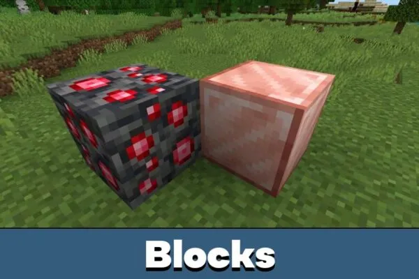 Blocks from Rich Mod for Minecraft PE