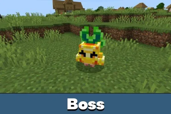 Boss from Radishtopia Mod for Minecraft PE