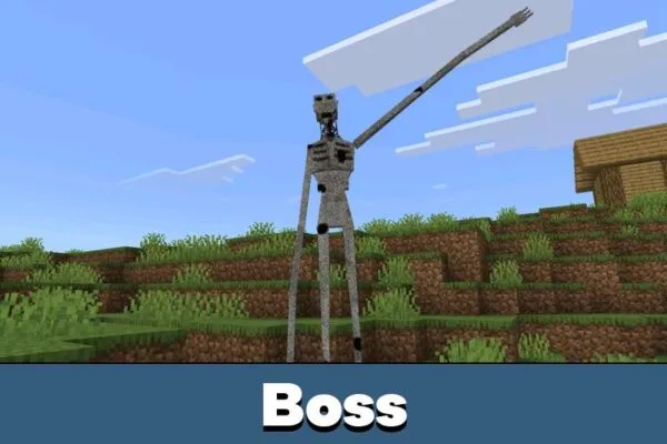 Boss from Boy and the Bath Mod for Minecraft PE
