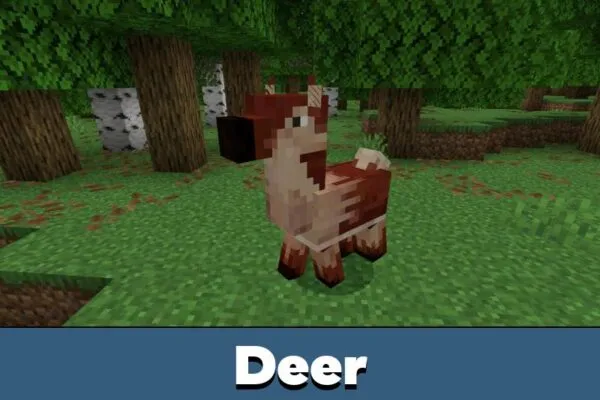 Deer from Twisted Lands Mod for Minecraft PE