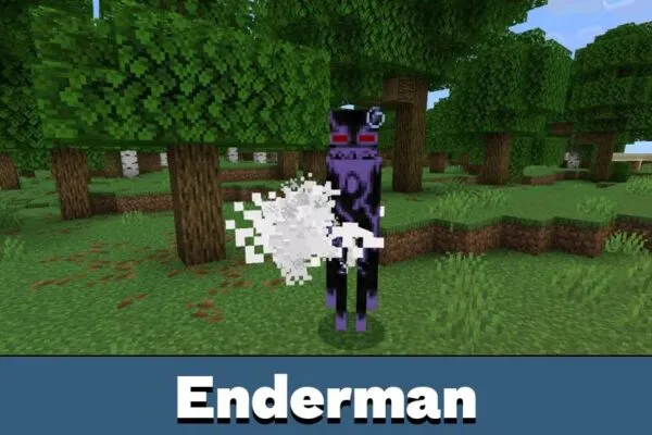 Enderman from Chaotic World Mod for Minecraft PE
