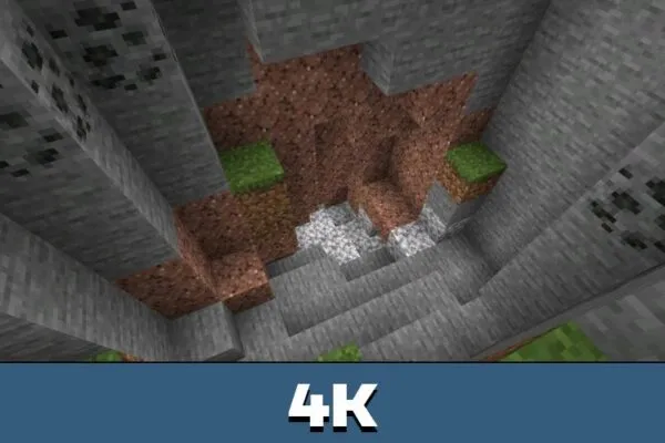 4K from Full Bright Texture Pack for Minecraft Bedrock
