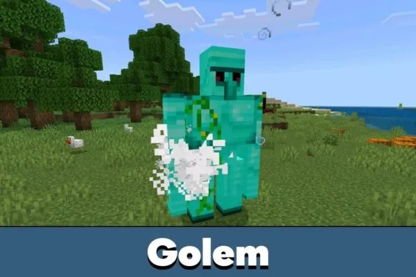 Golem from Chaotic World Mod for Minecraft PE