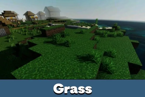 Grass from Gaster Visual Shader for Minecraft PE