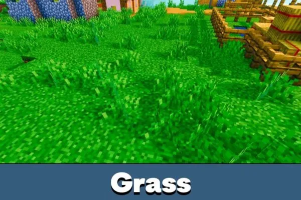 Grass from Lumenix Shader for Minecraft PE
