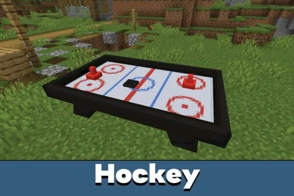 Hockey from MLB mod Minecraft PE