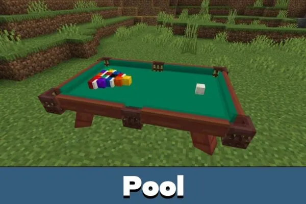Pool from MLB mod Minecraft PE